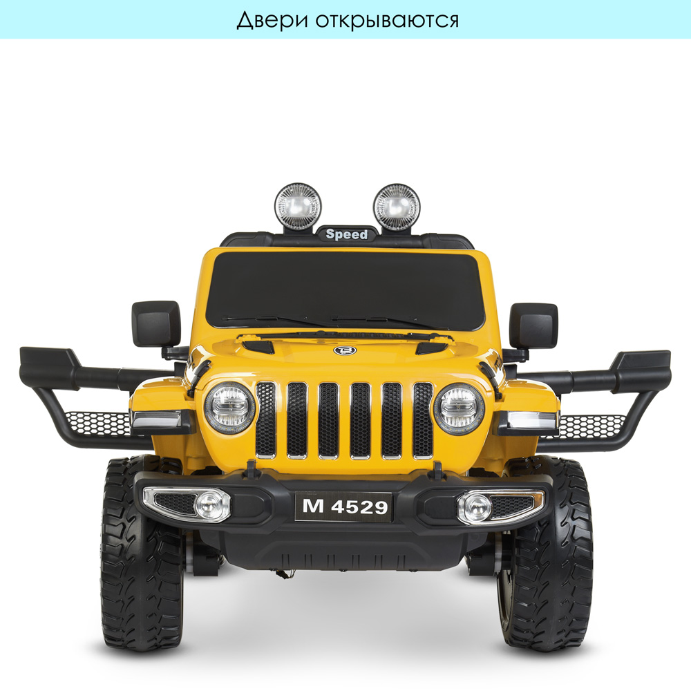 jeep rubicon детский электромобиль