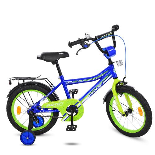 Велосипед детский PROFI Top Grade 16" (Y16103) Синий