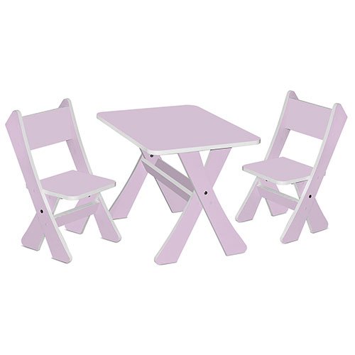 Детский столик со стульчиками Bambi Розовый (М 2101-04) фото 2