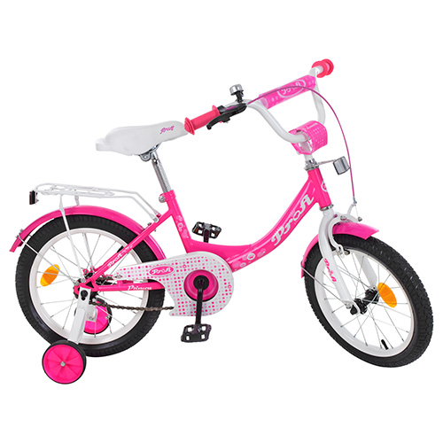 Двухколесный велосипед PROFI Princess 16" Малиновый (Y1613)
