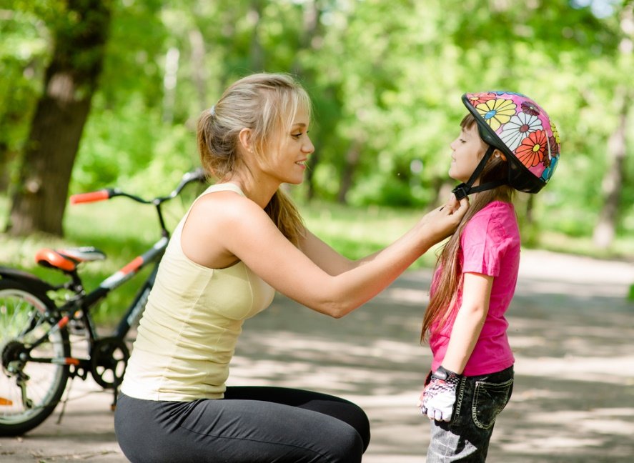 Велосипедная защита для ребёнка