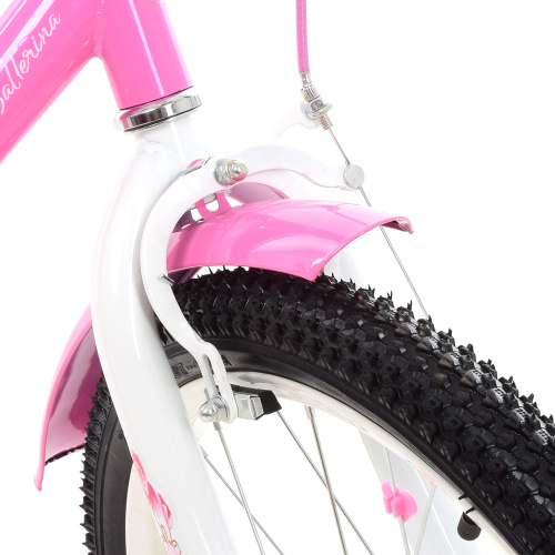 Велосипед двухколесный Profi Ballerina 20" Розовый (Y2081) со звонком фото 4