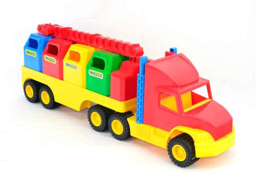 "Super Truck" Мусоровоз WADER (36350)