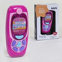 Телефон Розовый (K 999-72 G) со свето-звуковыми эффектами