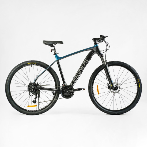 Велосипед Спортивный Corso «MAGNUS» 29" дюймов MG-90935 (1) рама алюминиевая 21", оборудование Shimano 27 скоростей, собрано на 75%