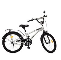 Двухколесный велосипед Profi Zipper 20" (Y20213) Металлик