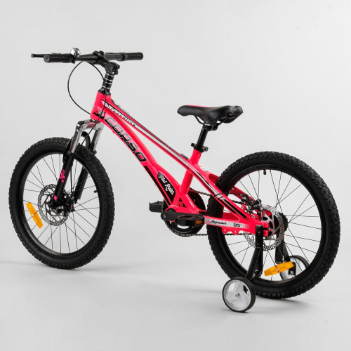Детский магниевый велосипед 20`` Corso Speedline (MG-90363) с магниевой рамой фото 3