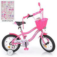 Двухколесный велосипед Profi Unicorn 14" (Y14241-1) Розовый