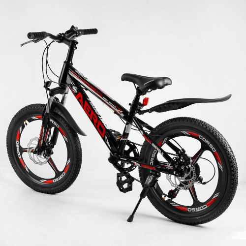 Детский спортивный велосипед CORSO «AERO» 20’’ (61091), собран на 75% фото 2