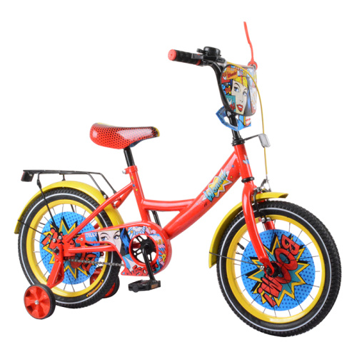 Двухколесный велосипед TILLY Wonder 16" (T-216219 red + yellow)