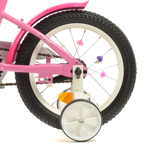 Двухколесный велосипед Profi Unicorn 14" (Y14241-1) Розовый фото 4