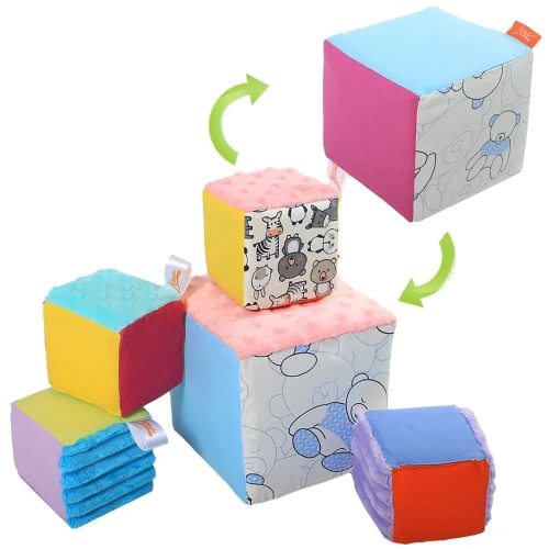 Набор мягких кубиков дизайн 1 "Мишки"  ТМ Алекс (102939)