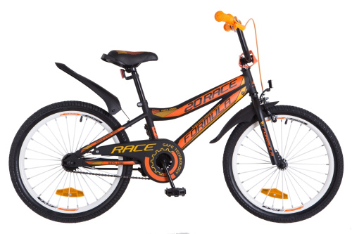 Детский велосипед Formula RACE 10,5"20" (OPS-FRK-20-044) Black/Orange