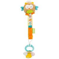 Развивающая игрушка-держатель для пустышки Baby Fehn Сова (071092)