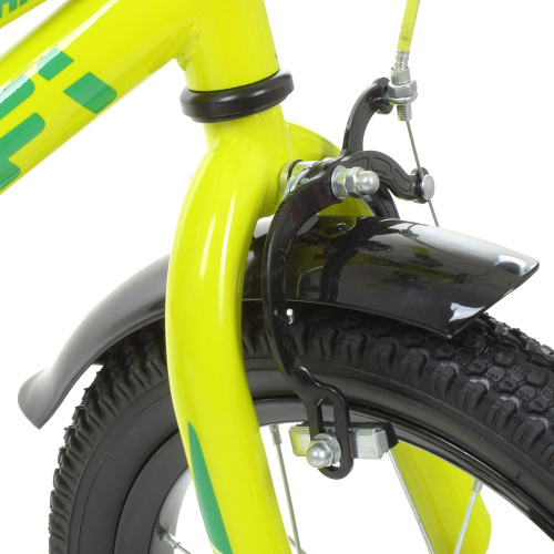 Двухколесный велосипед Profi Prime 14" (Y14225-1) Салатовый фото 4