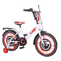 Велосипед двухколесный Tilly Hero 18" (T-218212/1 white+red)