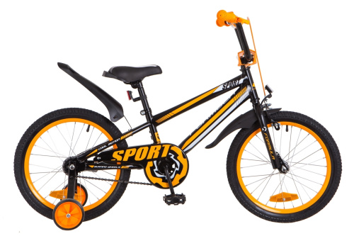 Детский велосипед Formula SPORT 9,5"18" 14G (OPS-FRK-18-018) Black/Orange