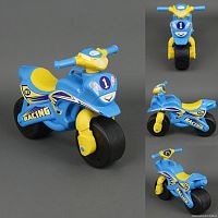 Мотоцикл-толокар Фламинго Спорт (0138/10) Голубой