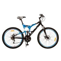Велосипед PROFI 24" (G24S226-1) BLACK-BLUE