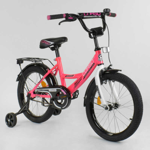 Велосипед двухколесный CORSO 18" (CL-18 R 7040) Розовый