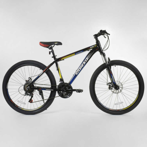 Велосипед Спортивный Corso 26" (85512) рама алюминиевая