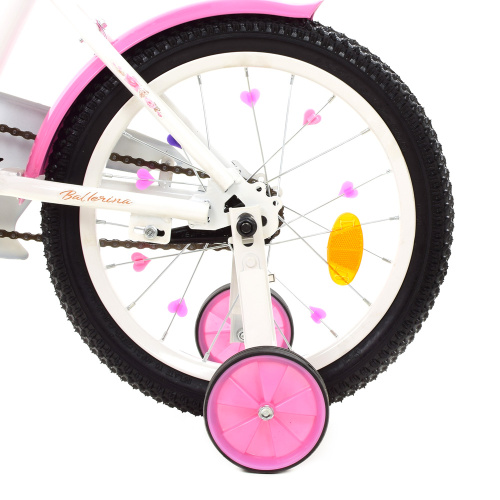 Двухколесный велосипед Profi Ballerina 18" (Y1885) со звонком фото 5