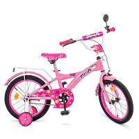 Двухколесный детский велосипед Profi Original girl 16" (T1661) Розовый