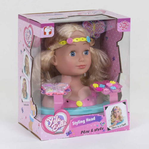 Кукла-голова Манекен для причесок и макияжа (YL 888 A-1)