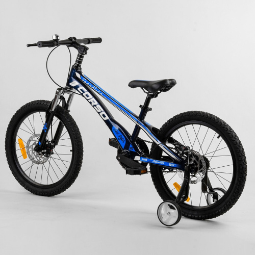 Детский магниевый велосипед 20`` Corso Speedline (MG-64713) с магниевой рамой фото 3