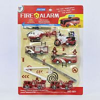 Набор спецтехники Пожарная охрана (681)