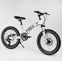 Спортивный двухколесный велосипед CORSO T-REX 20’’ (70426) с магниевой рамой