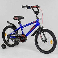 Двухколесный велосипед Corso 18" (EX-18 N 5509) Синий