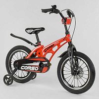 Двухколесный велосипед CORSO 16" Красный (MG-16 Y 205) с магниевой рамой