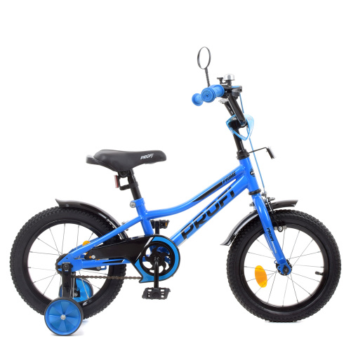 Двухколесный велосипед Profi Prime 14" (Y14223-1) Синий фото 2