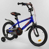 Двухколесный  велосипед Corso 16" (CORSO EX-16 N 2457) Синий
