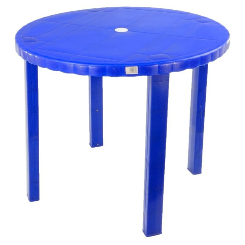Столик K-PLAST Синий (46960) круглый
