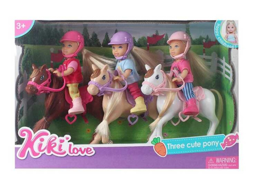 Набор кукол с лошадью (88017)