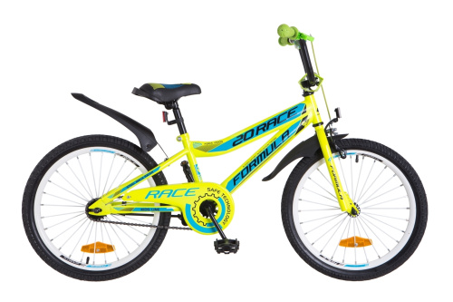 Детский велосипед Formula RACE 10,5"20" (OPS-FRK-20-042) Green/Blue