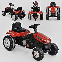 Веломобиль-трактор педальный (07-314) Красный