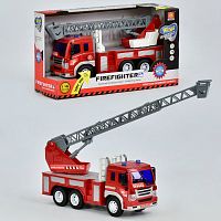 Пожарная машина WY 296 S, музыкальная, светящаяся