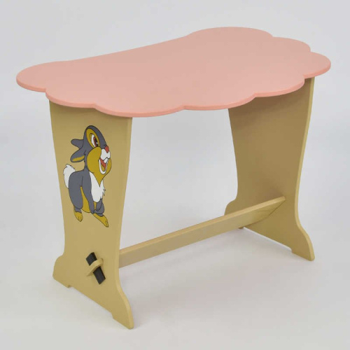 Детский столик МАСЯ Зайчик (6121) Розовый