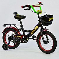 Двухколесный велосипед CORSO 14" (G-14370) Черный