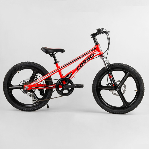Детский спортивный велосипед 20’’ Corso Speedline (MG-28455) с магниевой рамой