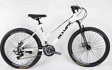 Велосипед Спортивный Corso «OLYMPIC» 26" дюймов LP-26104 (1) рама стальная 17", SunRun скорость 21, собран на 75%