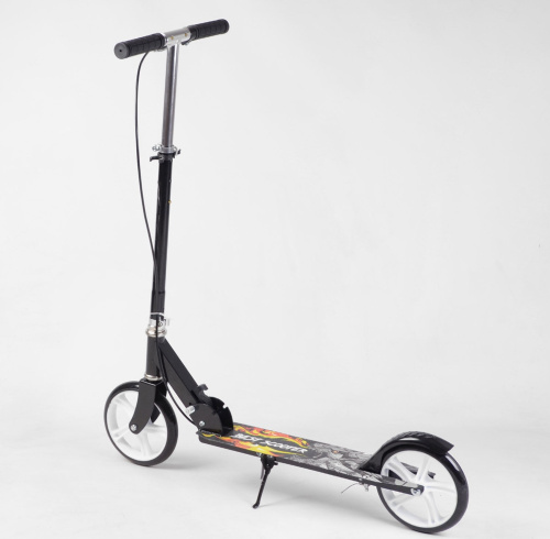 Самокат двухколесный Best Scooter с ручным тормозом (49494) фото 7