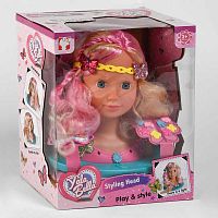Кукла-Голова, Манекен для причесок и макияжа (YL 888 E)