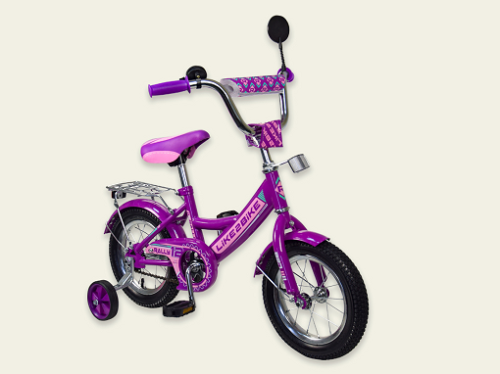 Двухколесный велосипед Like2bike RALLY 12" (191217) Фиолетовый