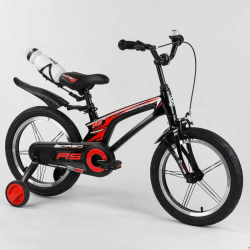 Велосипед двухколесный Corso 16" (83564) с алюминиевыми дисками