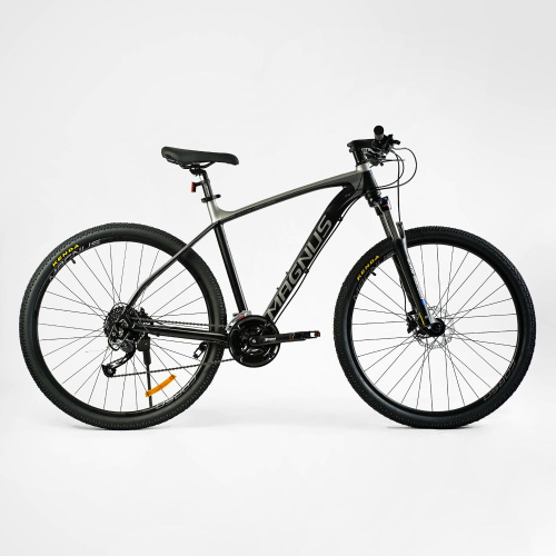 Велосипед Спортивный Corso «MAGNUS» 29" дюймов MG-85620 (1) рама алюминиевая 21", оборудование Shimano 27 скоростей, собрано на 75%