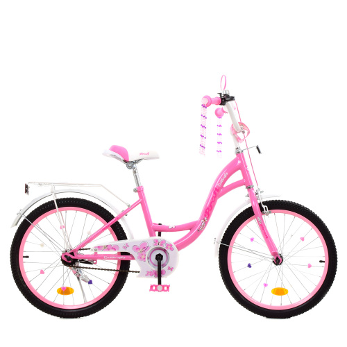 Двухколесный велосипед Profi Butterfly 20" Розовый (Y2021) фото 3